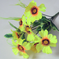 искусственные цветы букет касмея с добавкой травка цвета салатовый 39