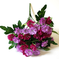 искусственные цветы гвоздика (турецкая) цвета малиновый 11