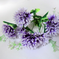 искусственные цветы букет хризантем цвета фиолетовый 7