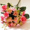 искусственные цветы маленькие розы цвета светло-розовый 9